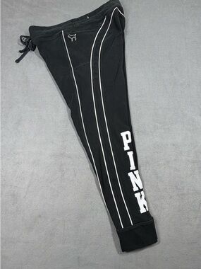 PINK Victoria's Secret Yoga Dog Black Leggings